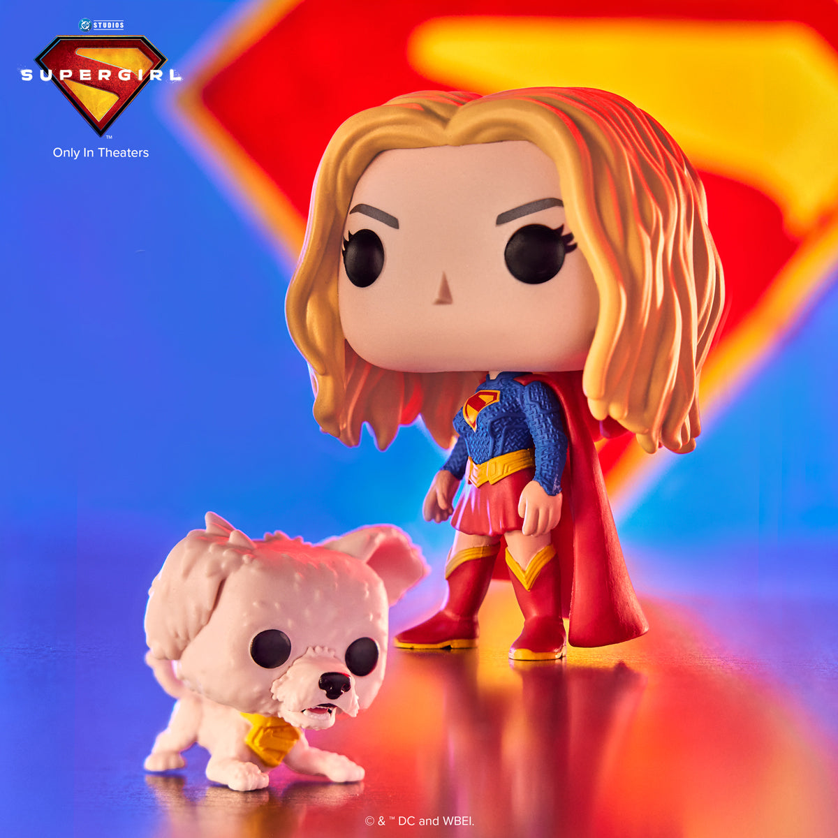 Funko Pop! Dc - Supergirl With Puppy Krypto #633 Exclusivo