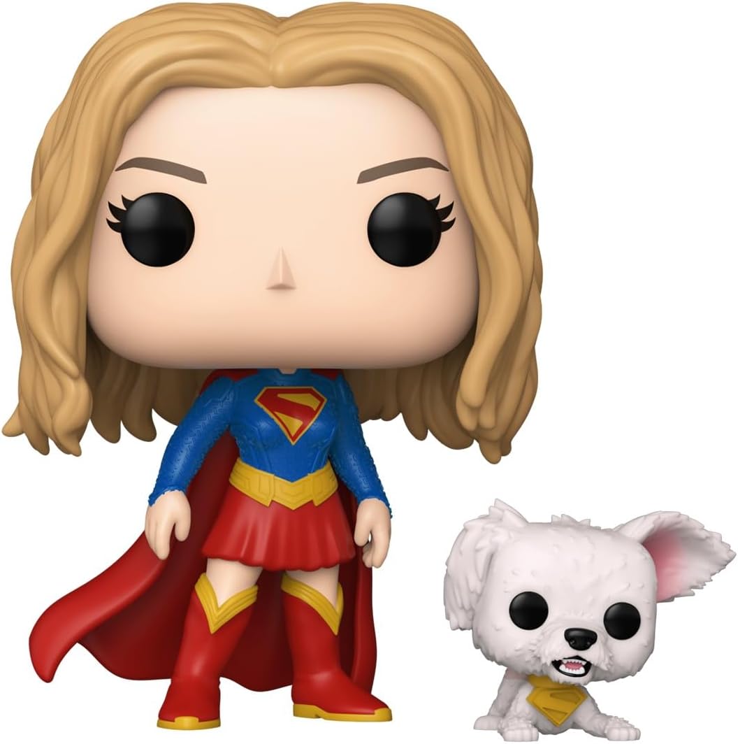 Funko Pop! Dc - Supergirl With Puppy Krypto #633 Exclusivo