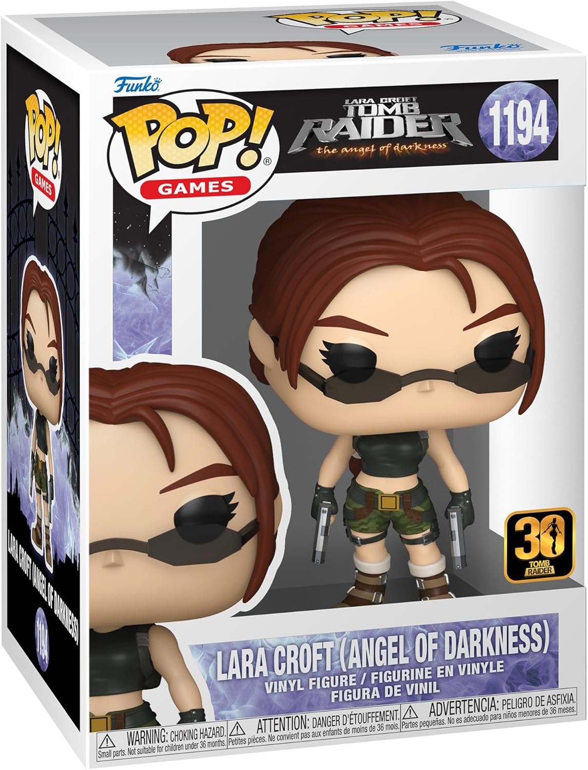 Funko Pop! Tomb Raider - Lara Croft Angel Of Darkness #1194