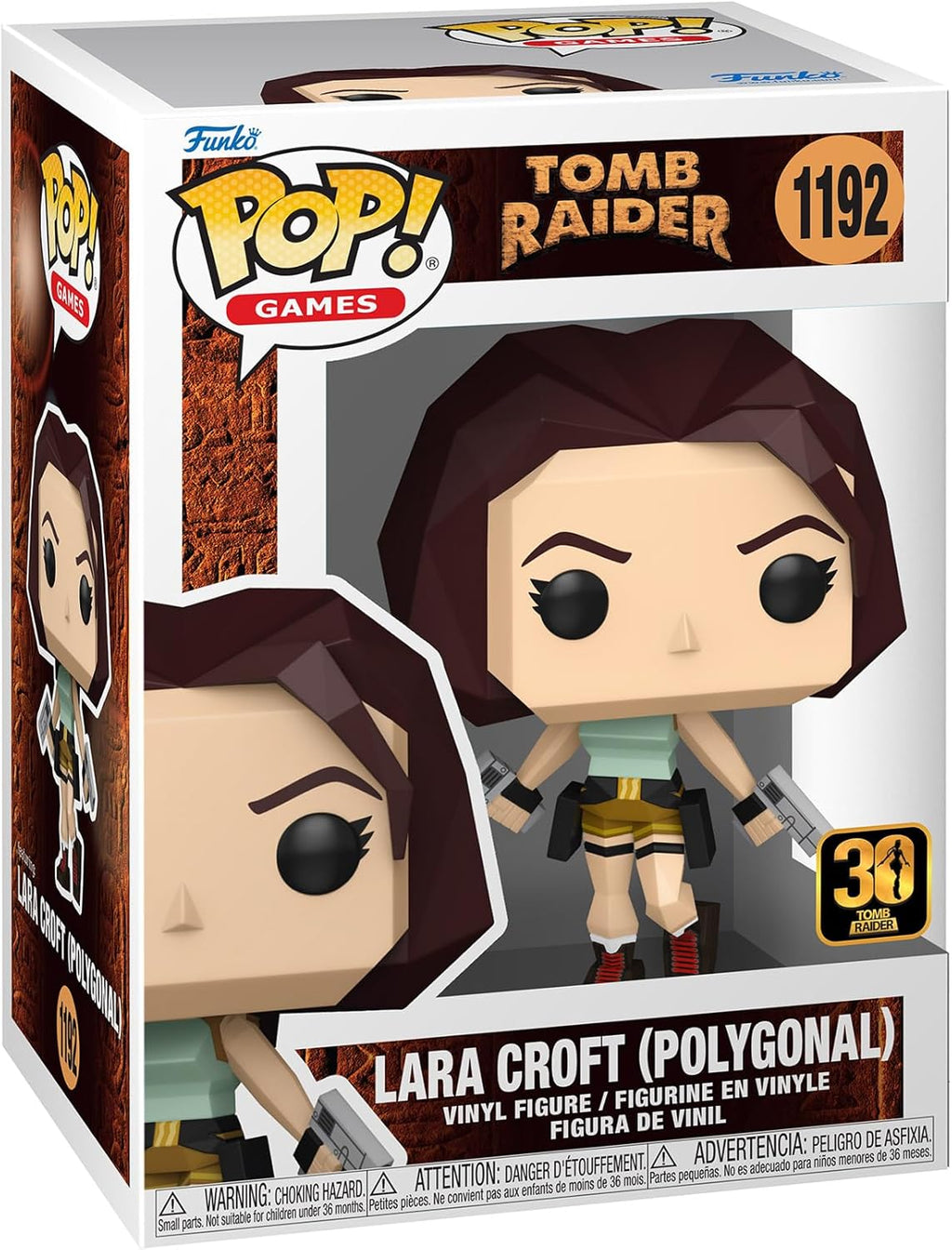 Funko Pop! Games: Tomb Raider - Lara Croft Polygonal #1192
