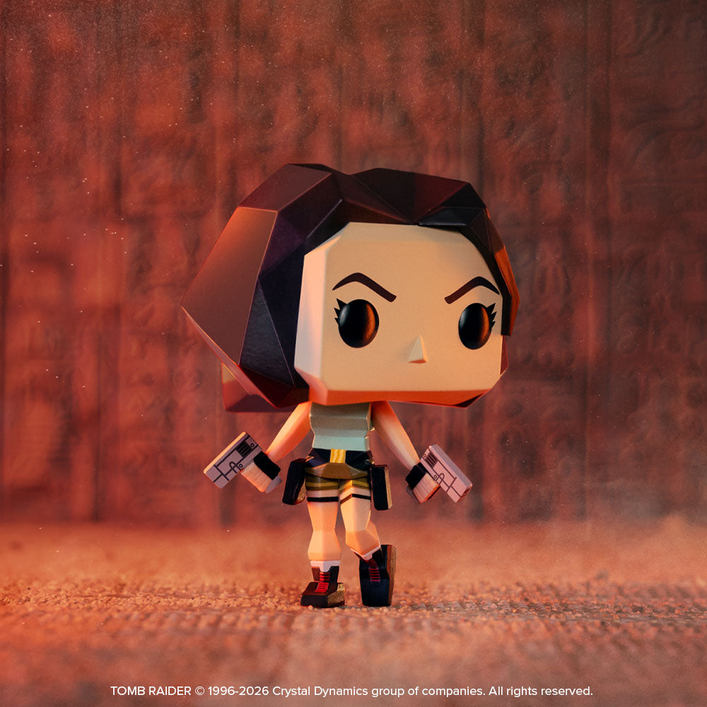 Funko Pop! Games: Tomb Raider - Lara Croft Polygonal #1192