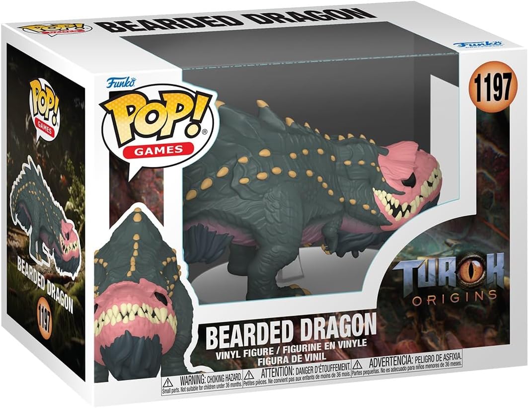 Funko Pop! Games: Turok - Bearded Dragon #1197