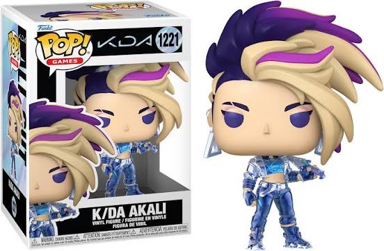 Funko Pop! Games: League Of Legends - K/da Akali #1221
