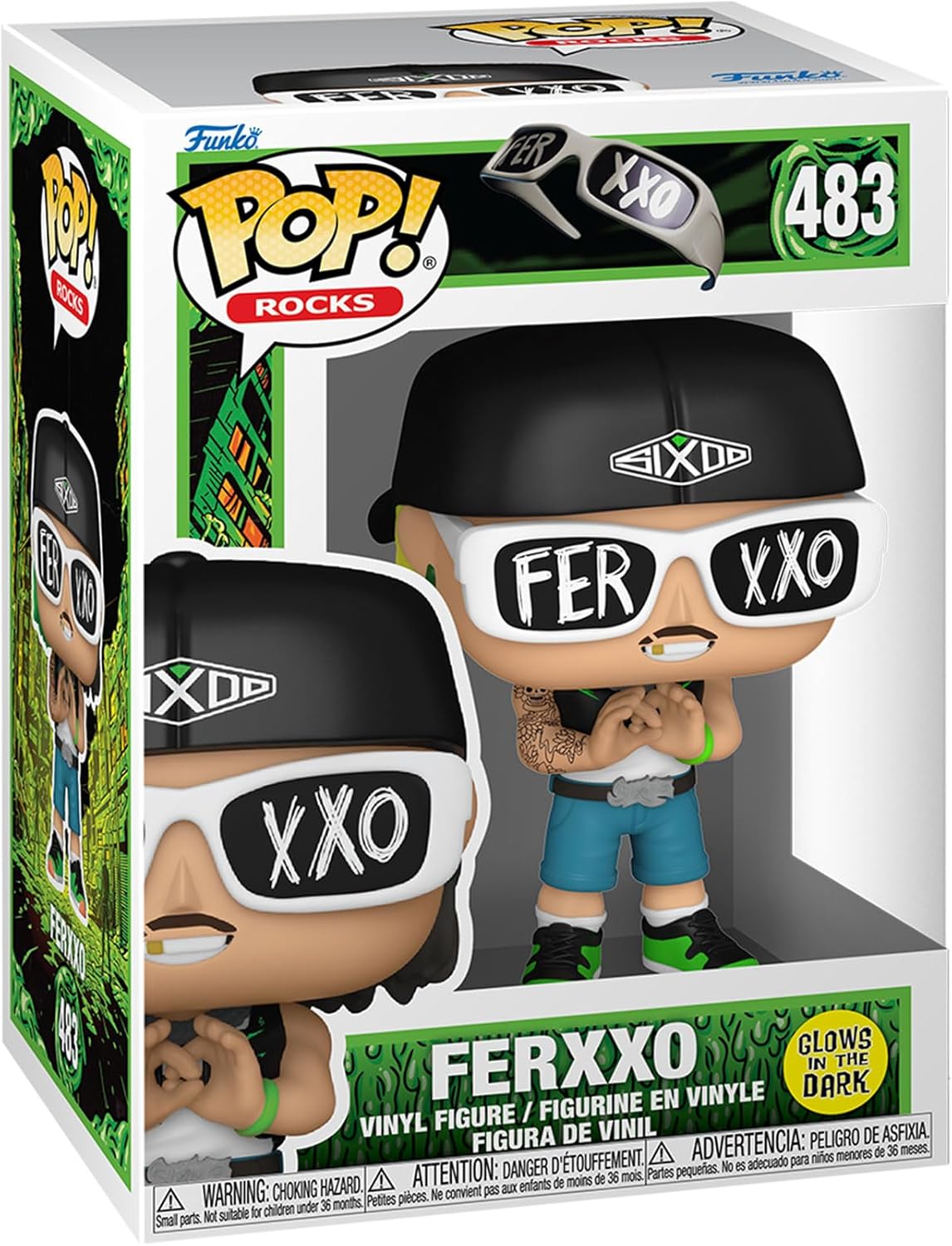 Funko Pop! Rocks Feid - Ferxxo #483 Glow
