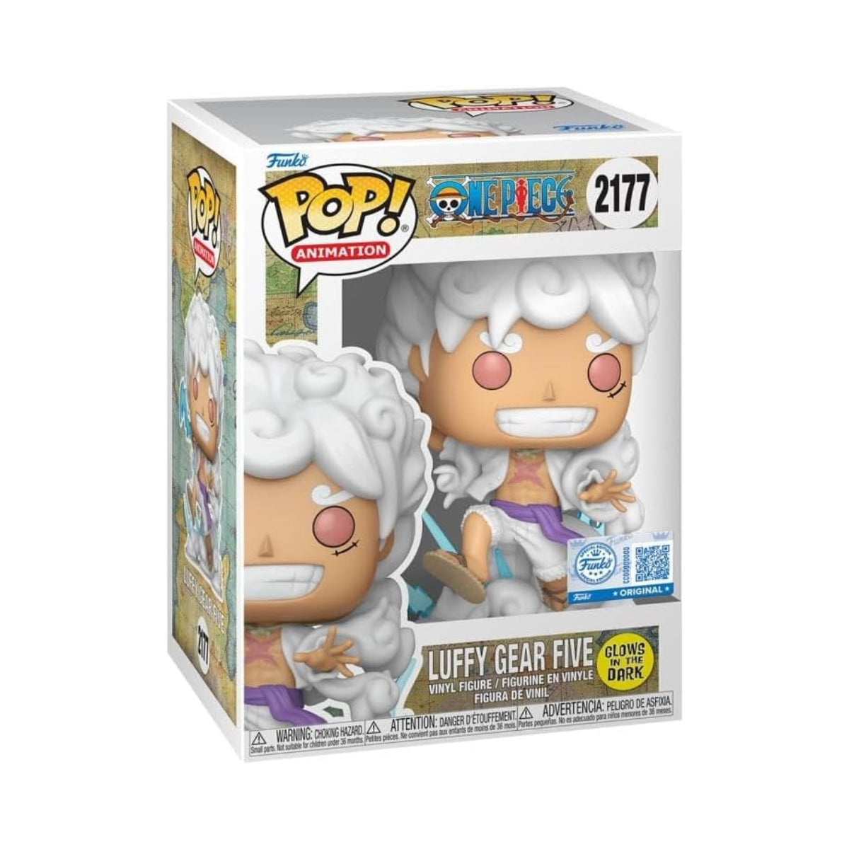 Funko Pop! One Piece - Luffy Gear Five #2177 Exclusivo Glow
