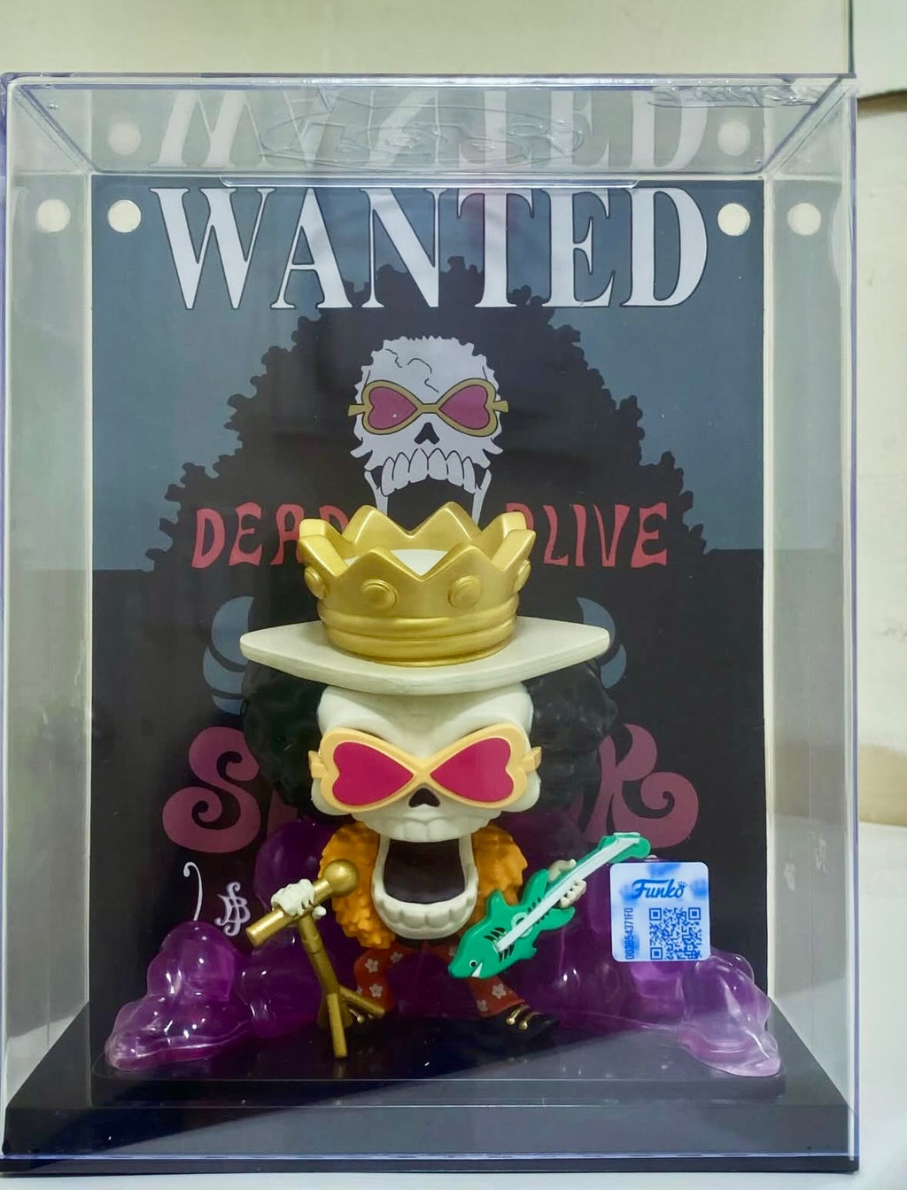 Funko Pop! One Piece Wanted Poster - Brook Soul King #2220 Exclusivo