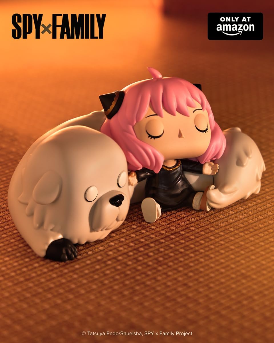 Funko Pop! Spy Family Premium - Anya Sleeping On Bond #2174