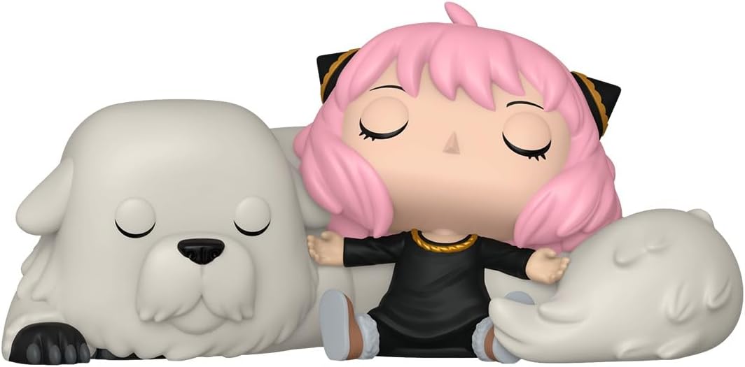 Funko Pop! Spy Family Premium - Anya Sleeping On Bond #2174