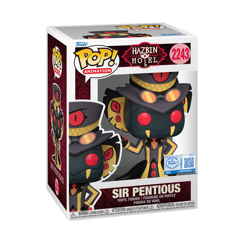 Funko Pop! Hazbin Hotel - SirPentious #2243 Exclusivo Standard