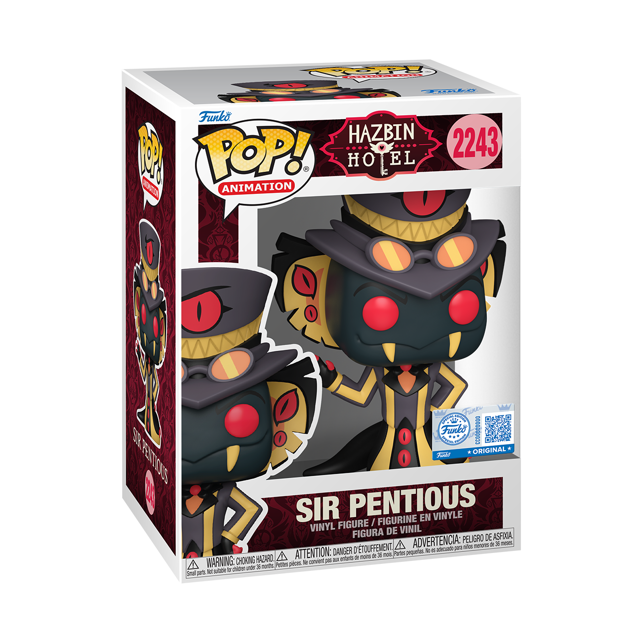 Funko Pop! Hazbin Hotel - SirPentious #2243 Exclusivo Standard