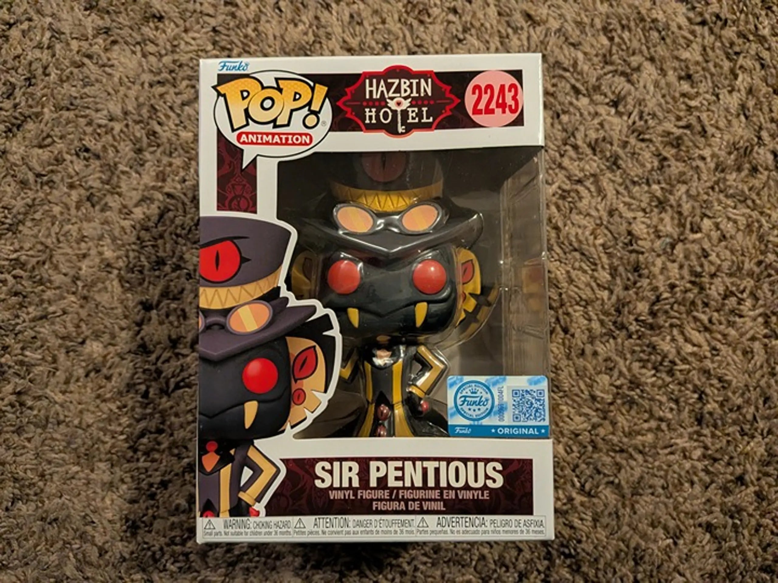 Funko Pop! Hazbin Hotel - SirPentious #2243 Exclusivo Standard