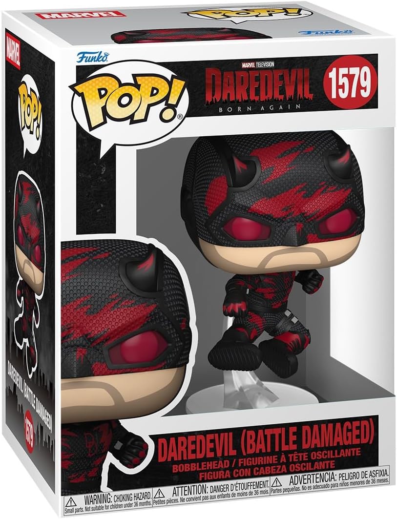 Funko Pop! Daredevil Born Again - Daredevil Battle Damaged #1579
