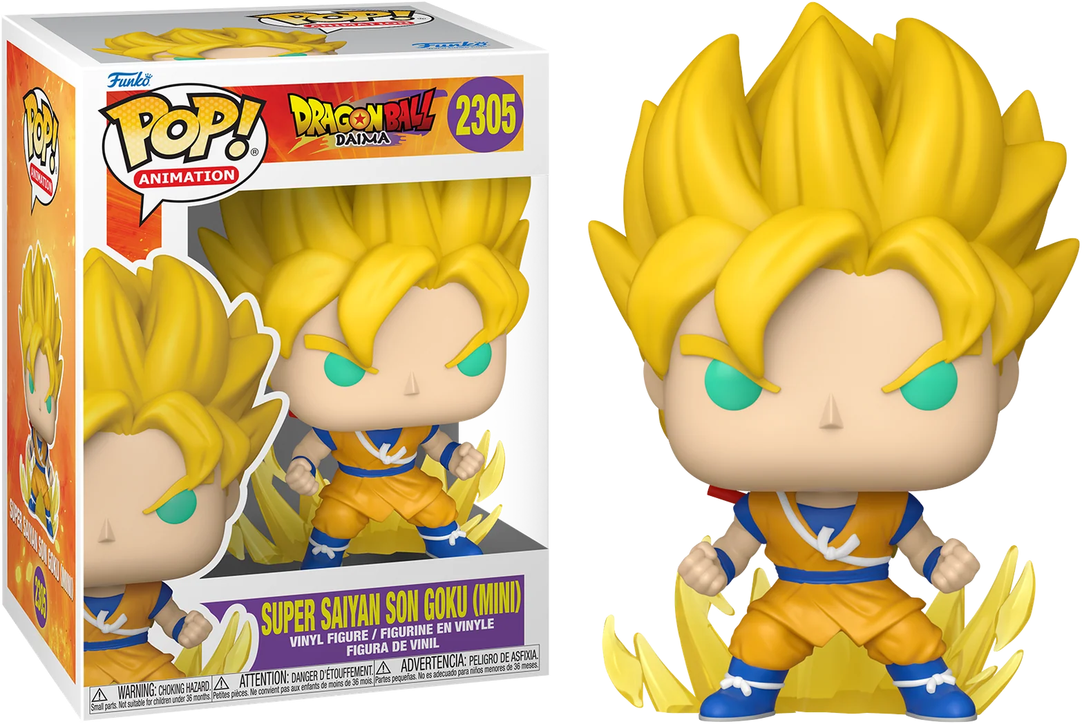 Funko Pop! Dragon Ball Daima - Super Saiyan Goku Mini #2305 Standard