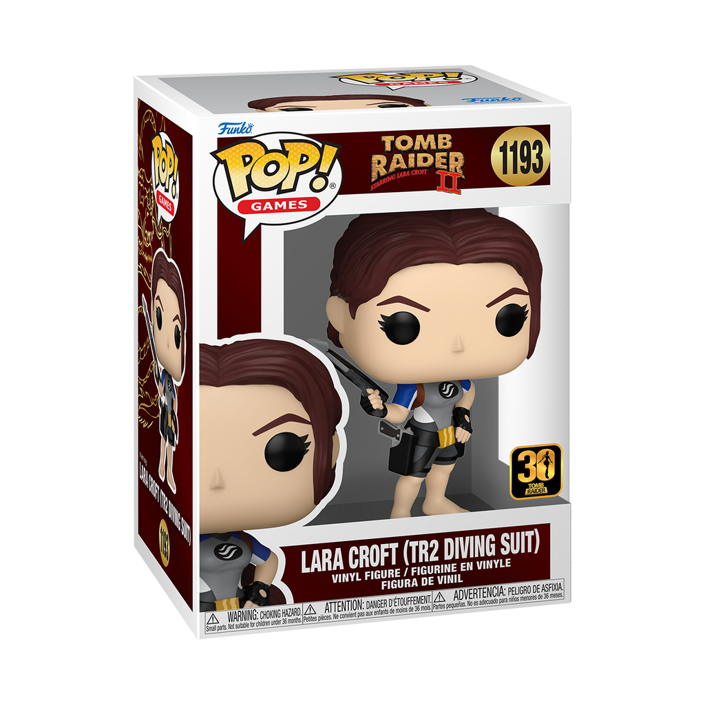 Funko Pop! Tomb Raider - Lara Croft Diving Suit #1193 Exclusivo