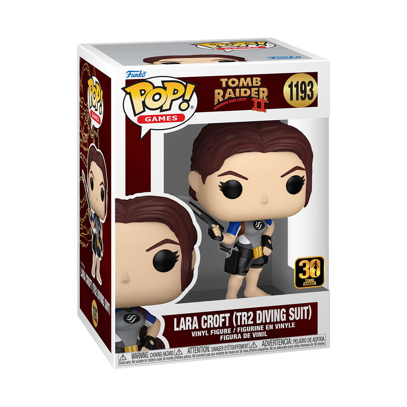 Funko Pop! Tomb Raider - Lara Croft Diving Suit #1193 Exclusivo