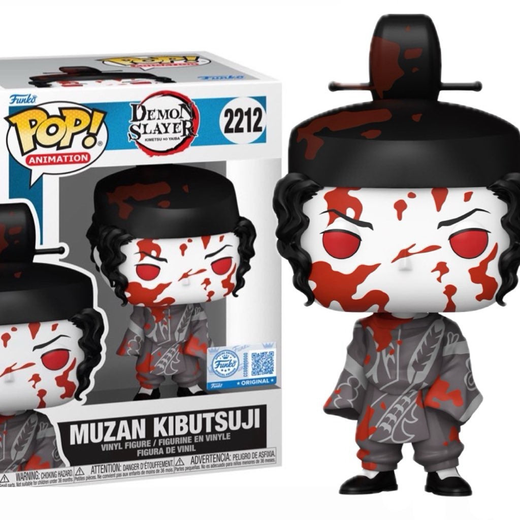 Funko Pop! Demon Slayer - Muzan Kibutsuji Bloody #2212 Exclusivo