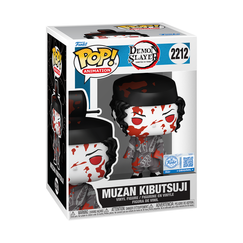 Funko Pop! Demon Slayer - Muzan Kibutsuji Bloody #2212 Exclusivo