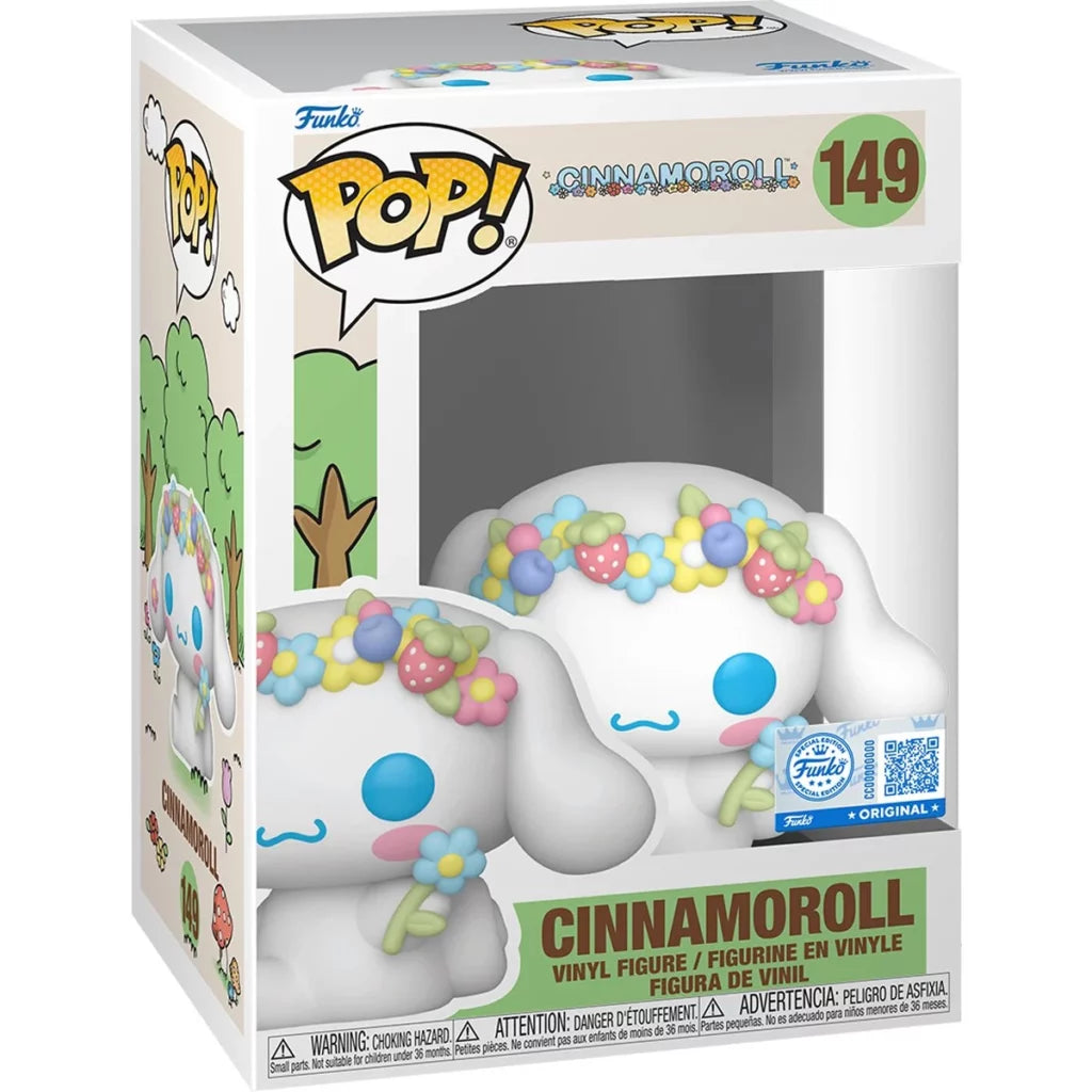 Funko Pop! Hello Kitty - Cinnamoroll With Flower #149 Exclusivo