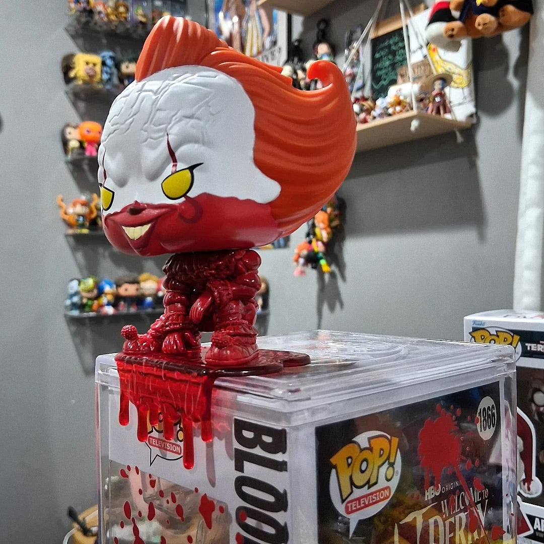 Funko Pop! Welcome to Derry: Bloody Pennywise Shelf Sitter #1866 Exclusivo