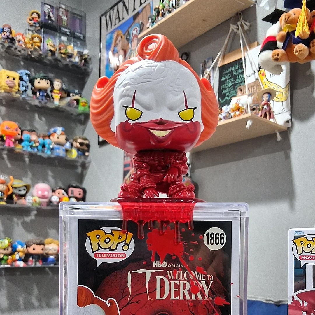 Funko Pop! Welcome to Derry: Bloody Pennywise Shelf Sitter #1866 Exclusivo