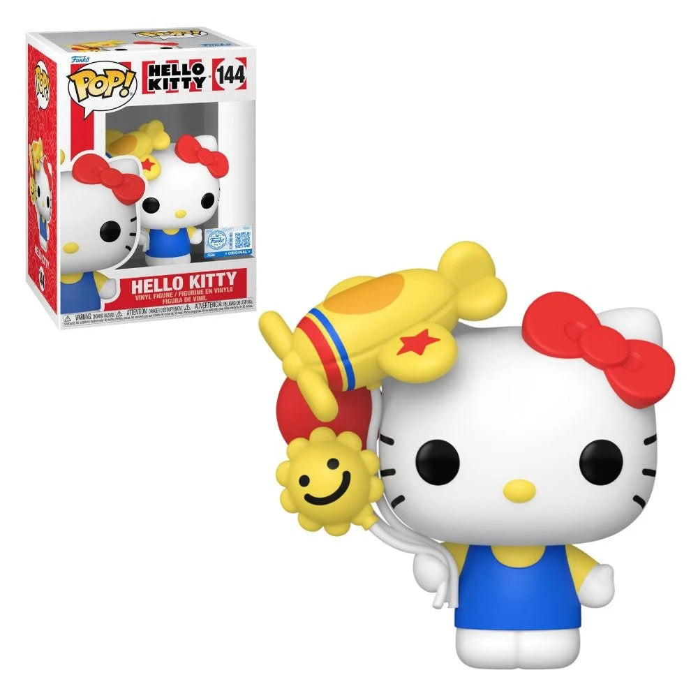 Funko Pop! Sanrio - Hello Kitty Con Globo de Avión #144 Exclusivo