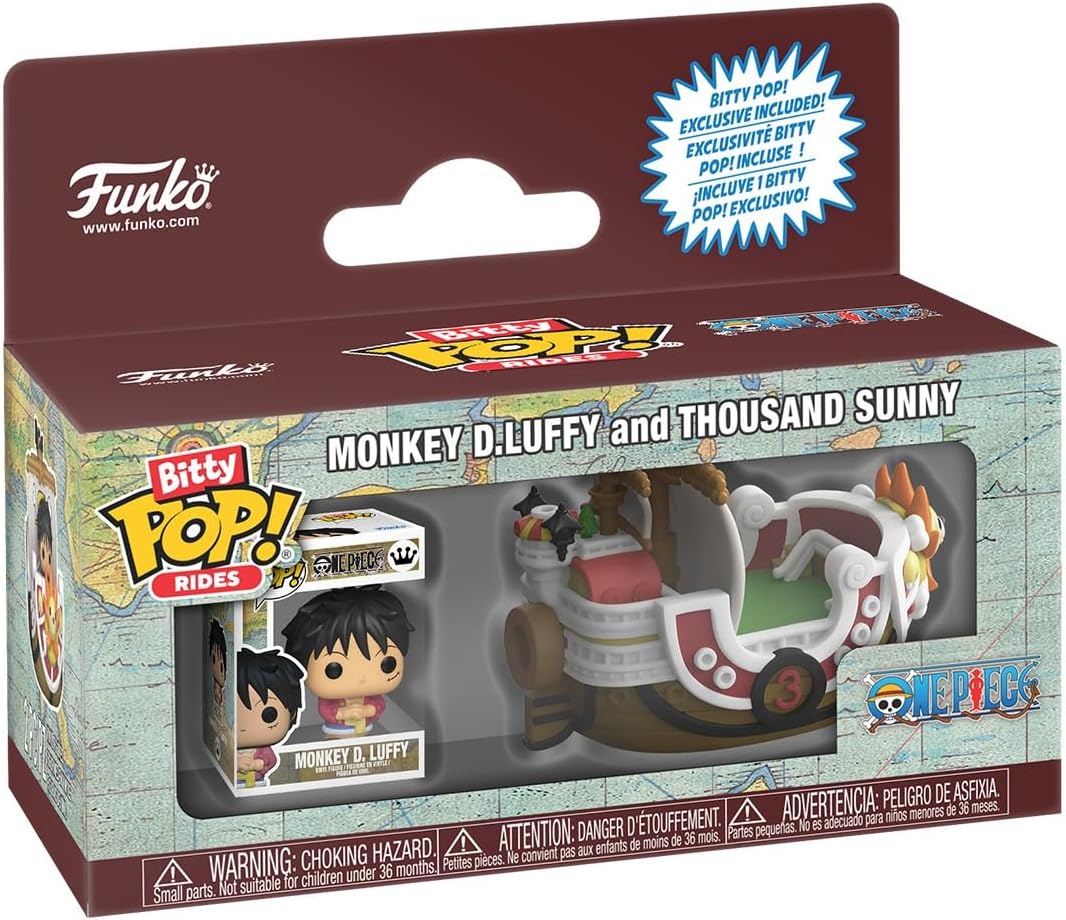 Funko Bitty Pop Ride: One Piece - Luffy With Thousand Sunny