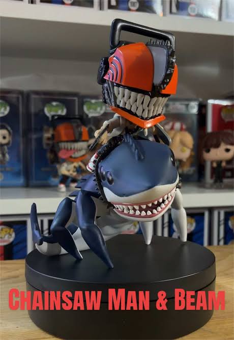 Funko Pop! Chainsaw Man Rides: Reze Arc - Chainsaw Man And Beam #147