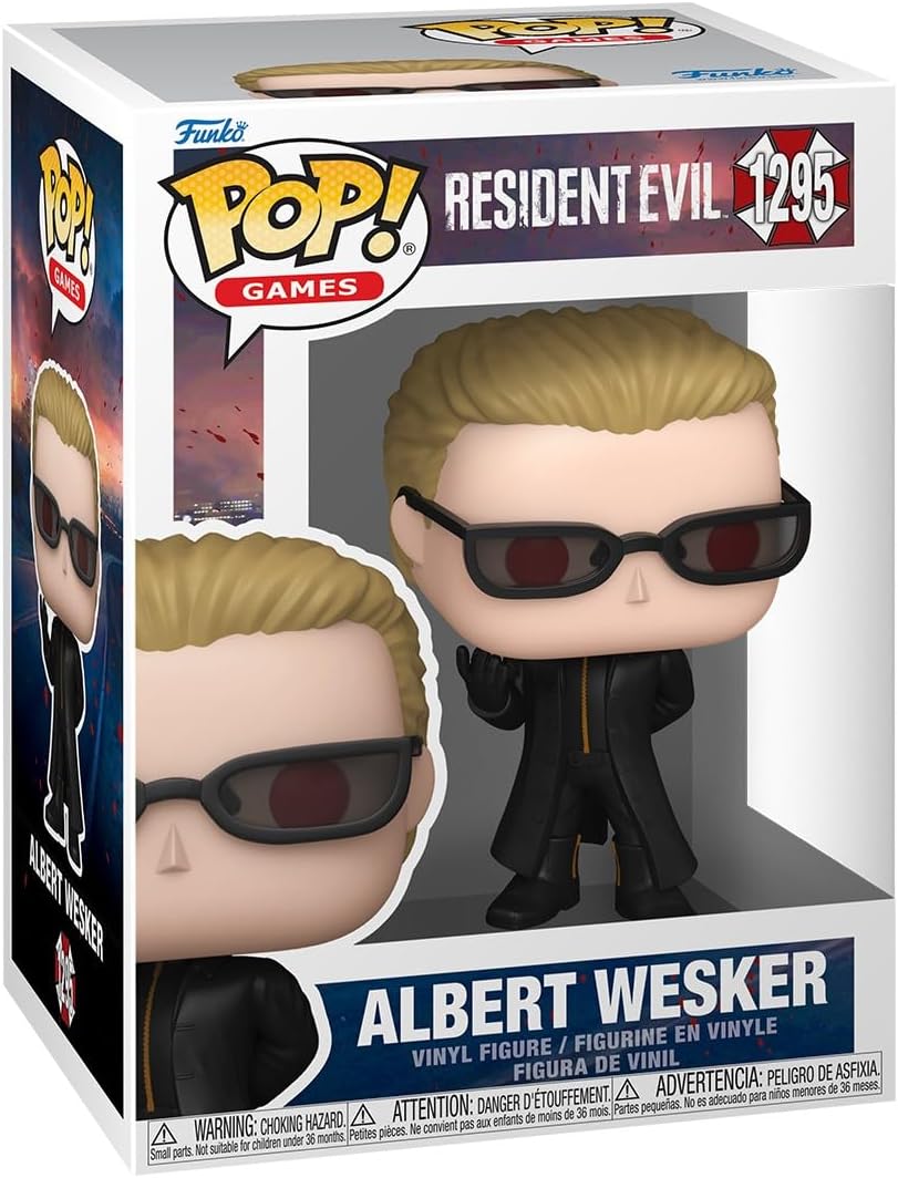 Funko Pop! Games: Resident Evil - Wesker #1295
