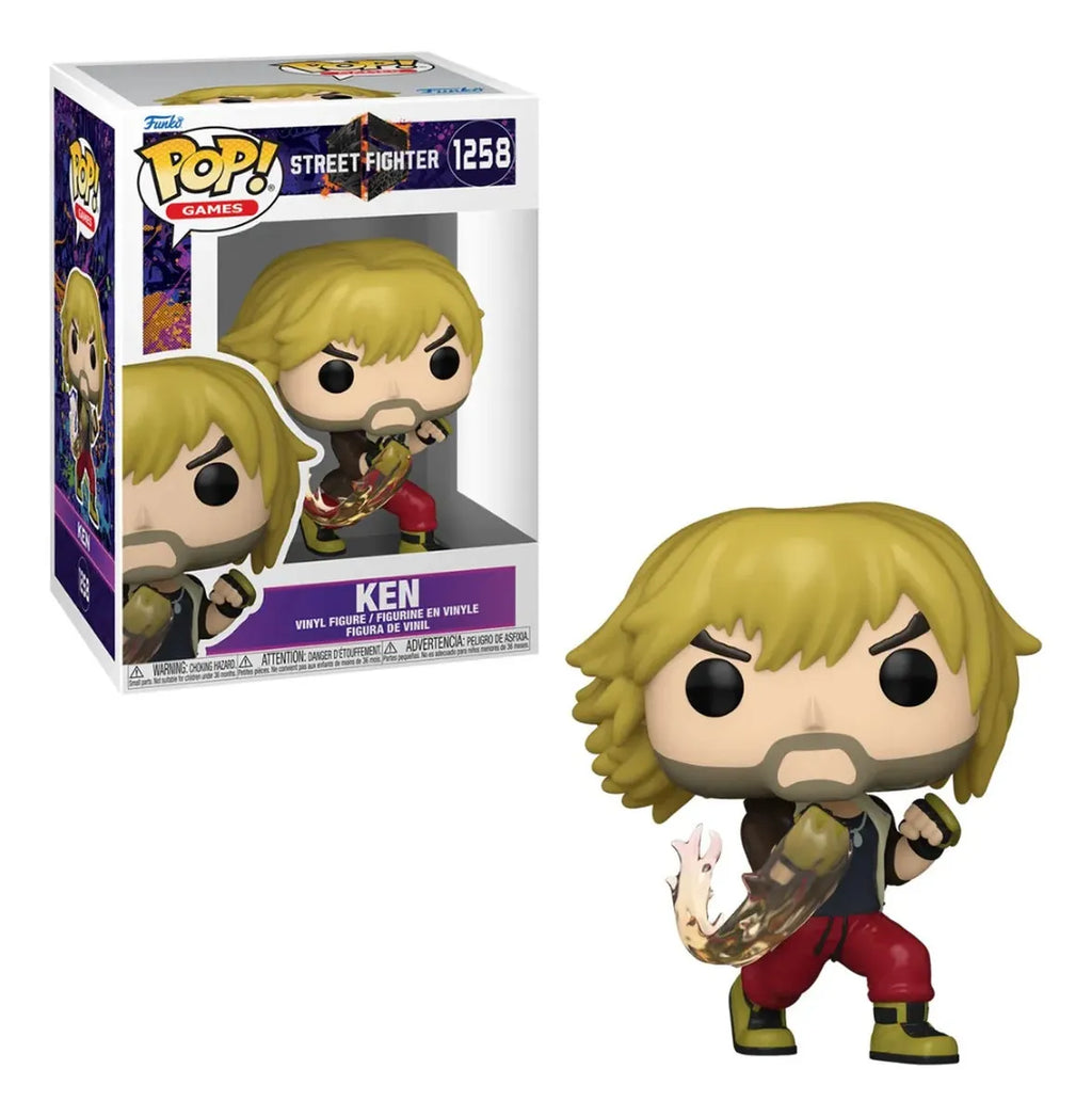Funko Pop! Street Fighter 6 - Ken #1258