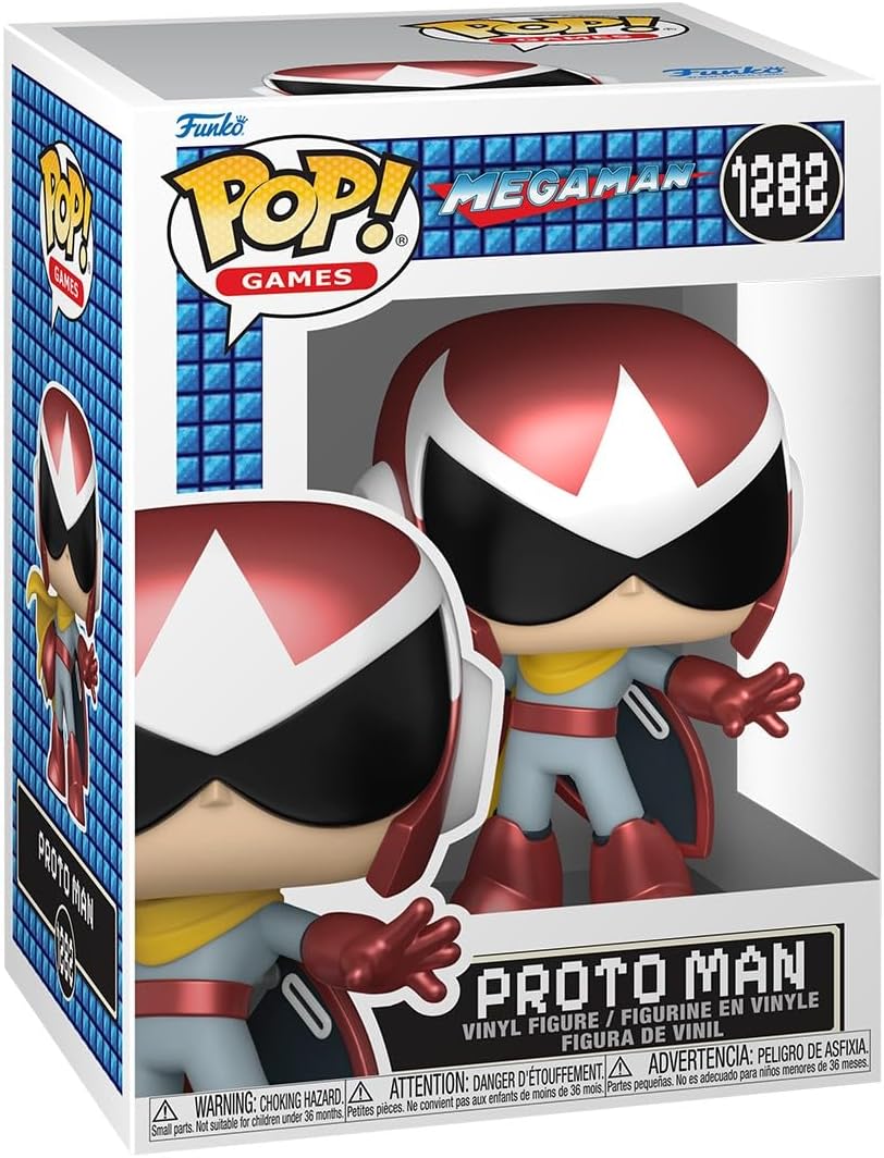 Funko Pop! Games: Mega Man - Proto Man #1282