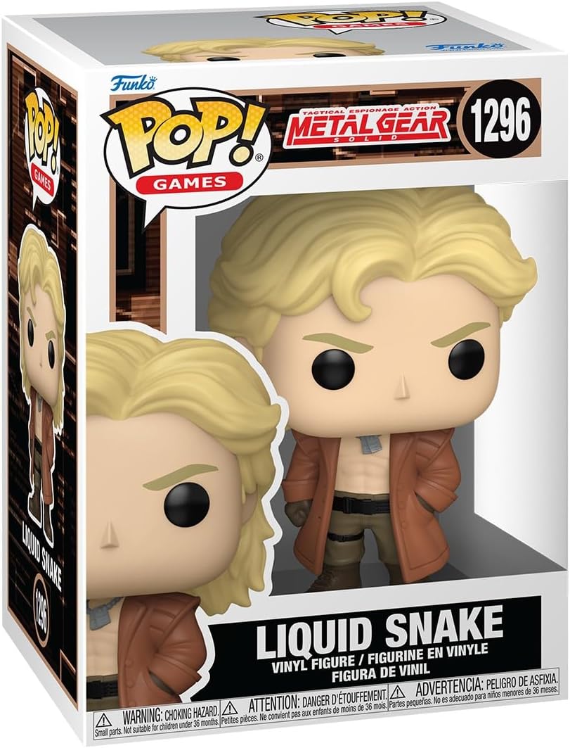Funko Pop! Games: Metal Gear Solid - Liquid Snake #1296