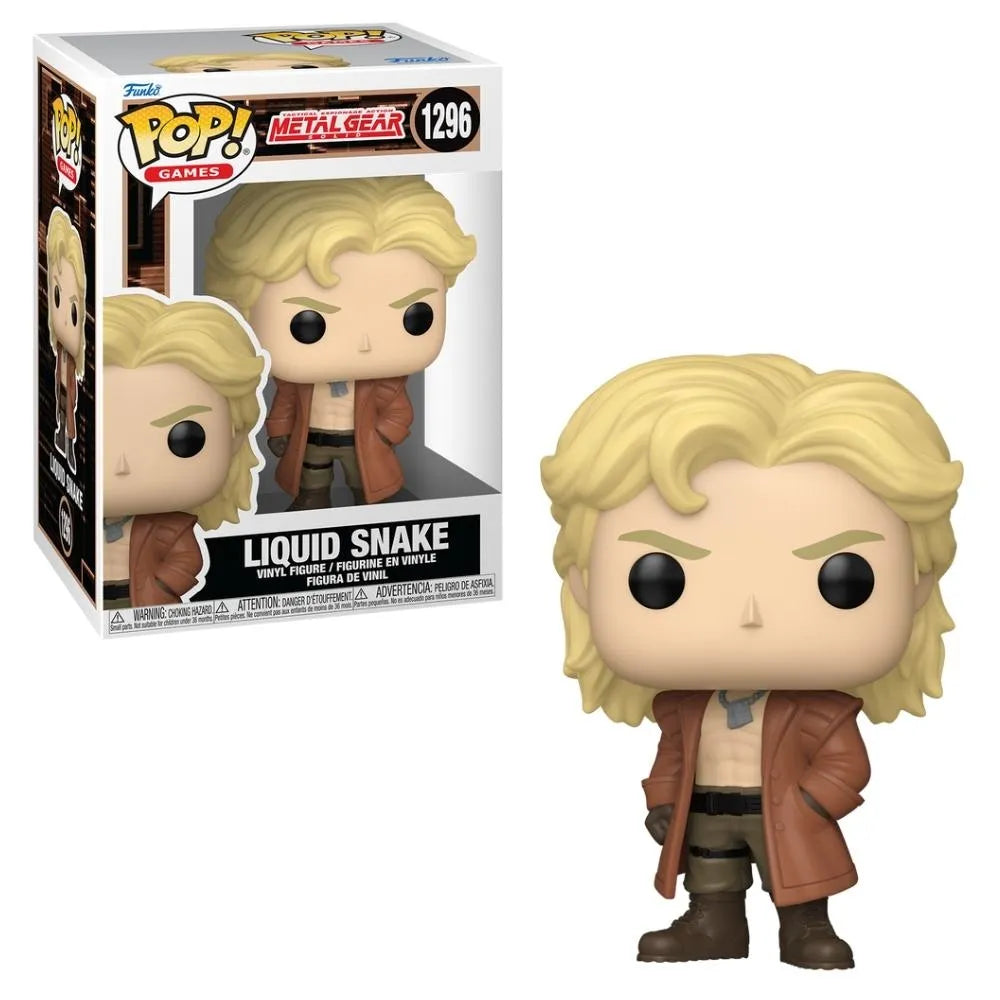 Funko Pop! Games: Metal Gear Solid - Liquid Snake #1296