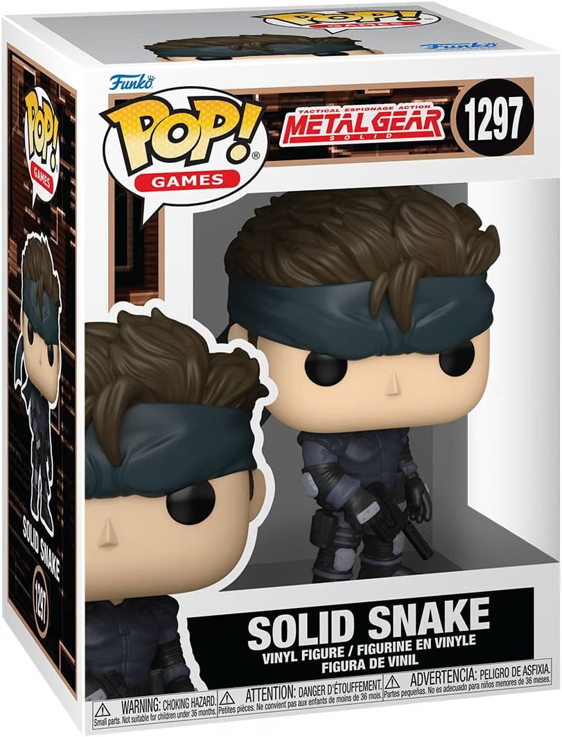 Funko Pop! Games: Metal Gear Solid - Solid Snake #1297