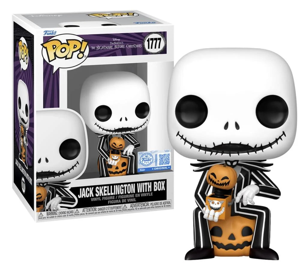 Funko Pop! Mundo De Jack - Jack Skellington Con Caja #1777