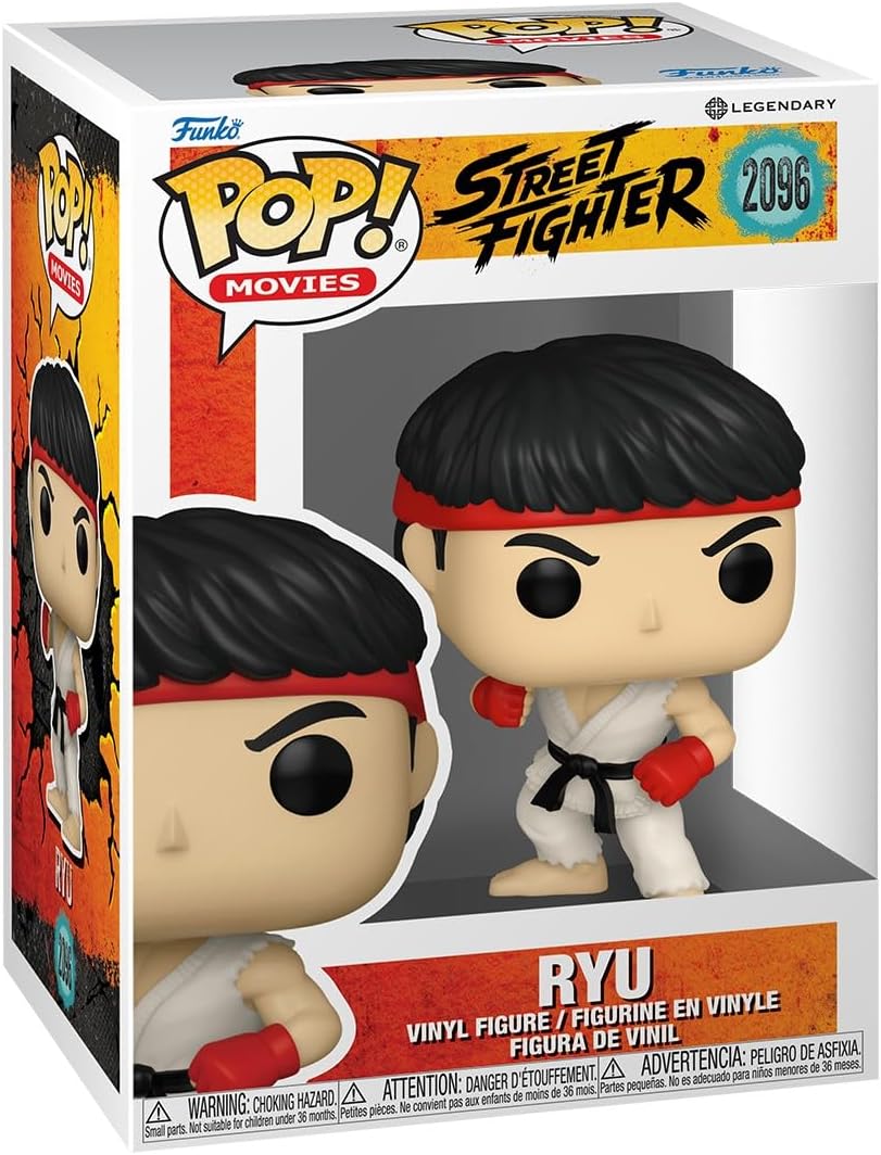 Funko Pop! Movies: Street Fighter - Ryu #2096