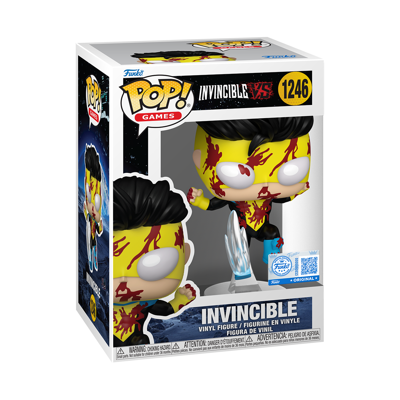 Funko Pop! Invincible Vs - Invincible Flying Kick #1246 Exclusivo