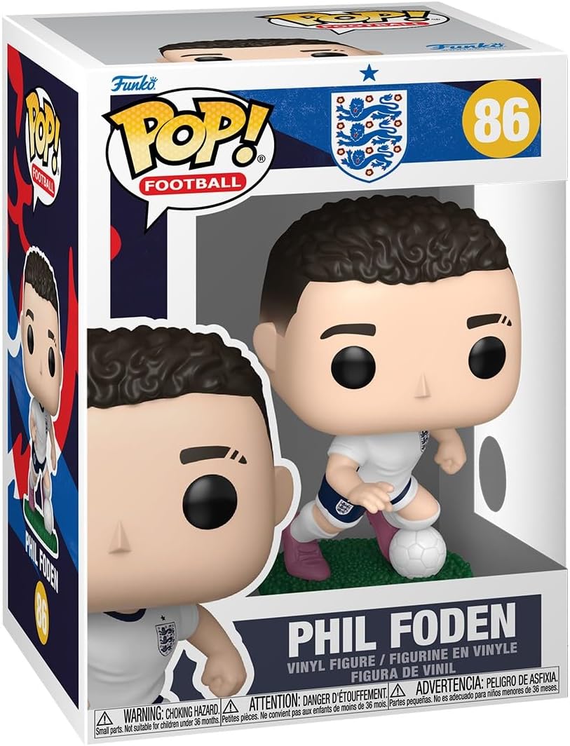 Funko Pop! Football: Inglaterra - Phil Foden #86