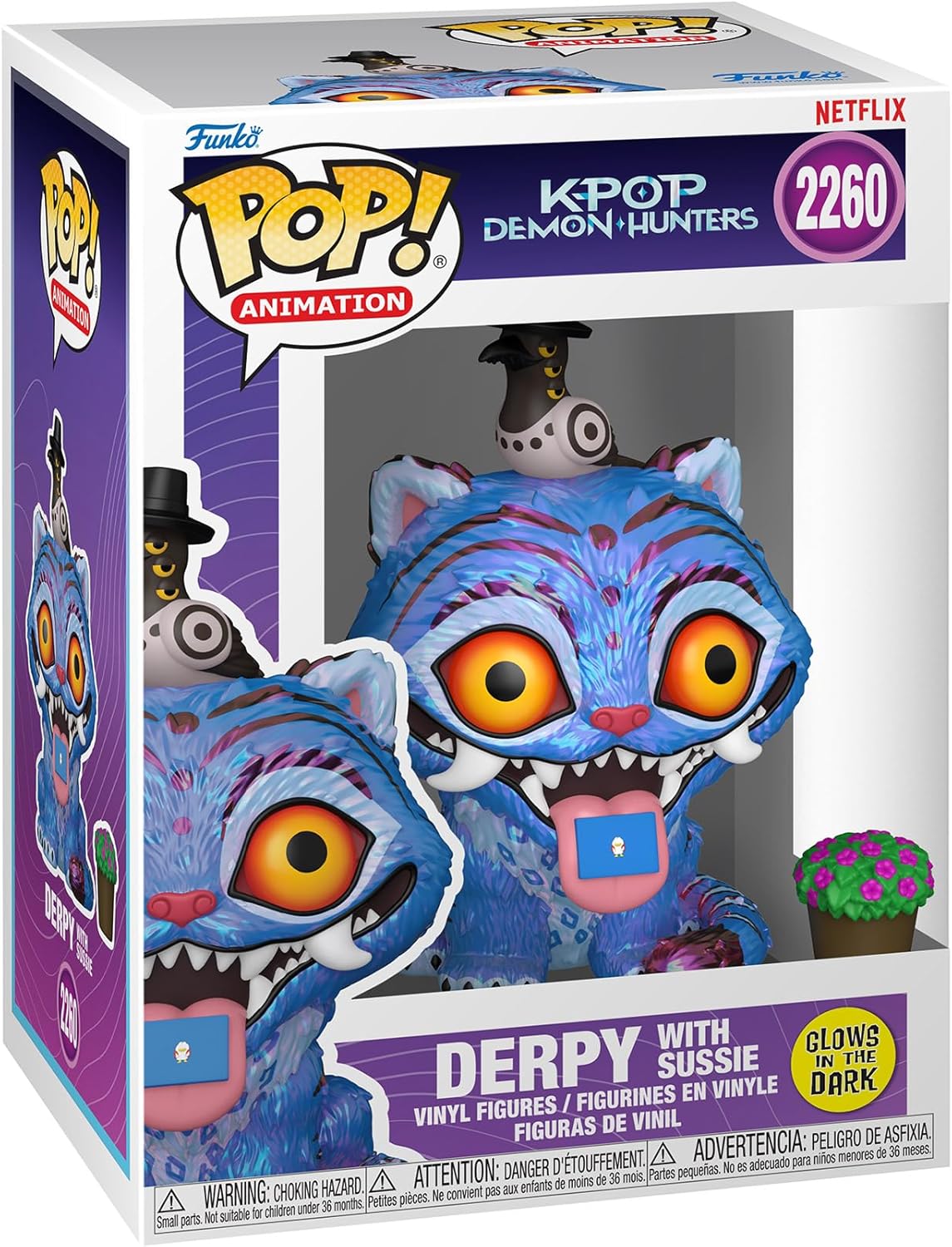 Funko Pop! KPop Demon Hunters - Derpy with Sussie #2260 Glows