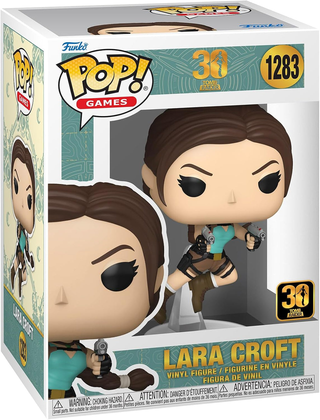 Funko Pop! Tomb Raider 30th Anniversary - Lara Croft with Guns #1283