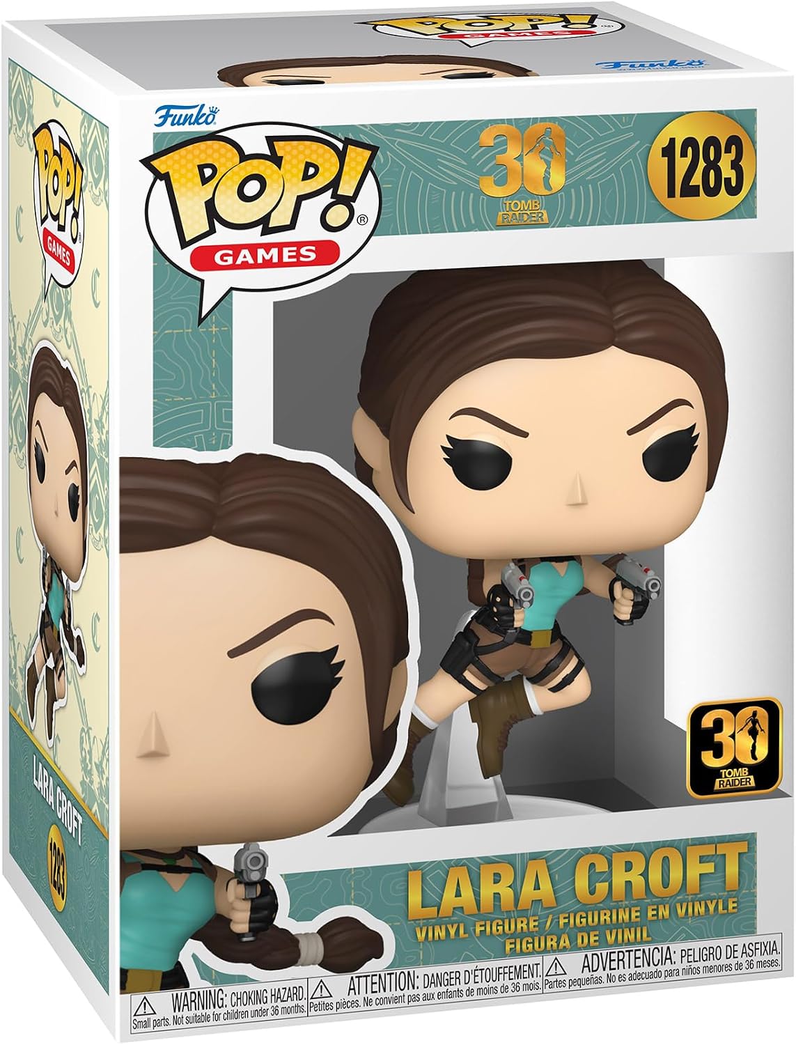 Funko Pop! Tomb Raider 30th Anniversary - Lara Croft with Guns #1283