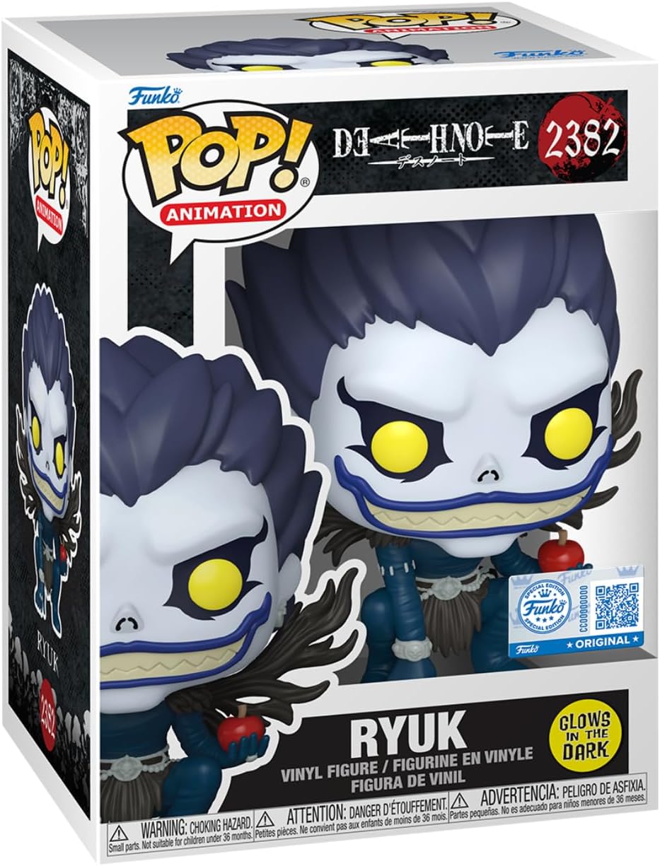 Funko Pop! Death Note - Ryuk #2382 Glows In The Dark Exclusivo