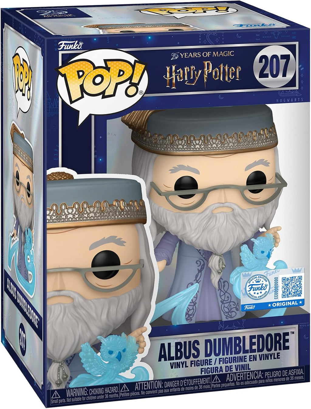 Funko Pop! Harry Potter - Dumbledore With Patronus #207 Exclusivo