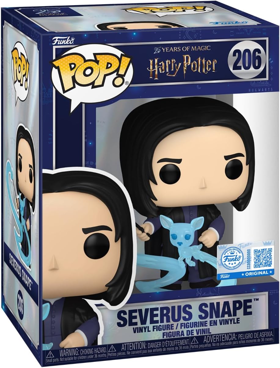Funko Pop! Harry Potter - Snape With Patronus #206 Exclusivo
