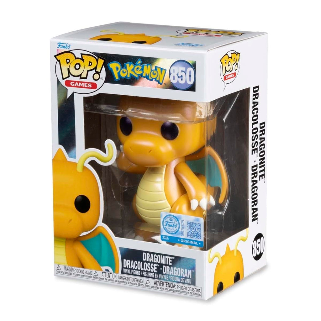 Funko Pop! Pokemon - Dragonite #850 Pearlescent Exclusivo