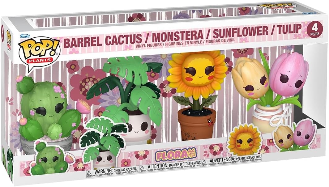 Funko Pop! Plants: Flora 4 Pack