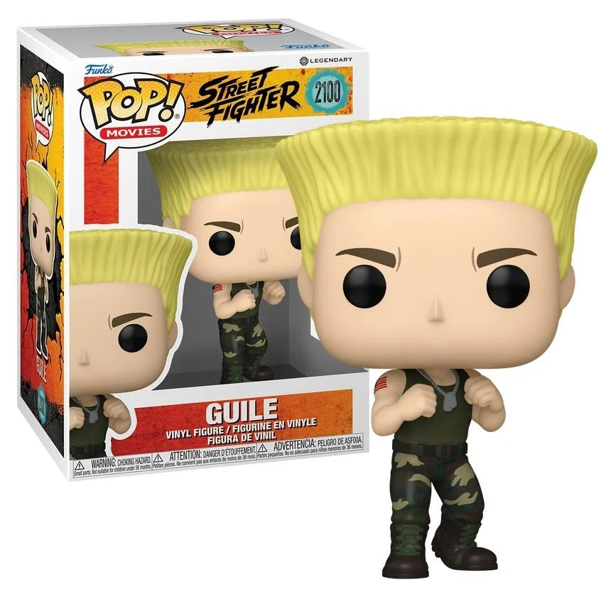 Funko Pop! Movies: Street Fighter - Guile #2100