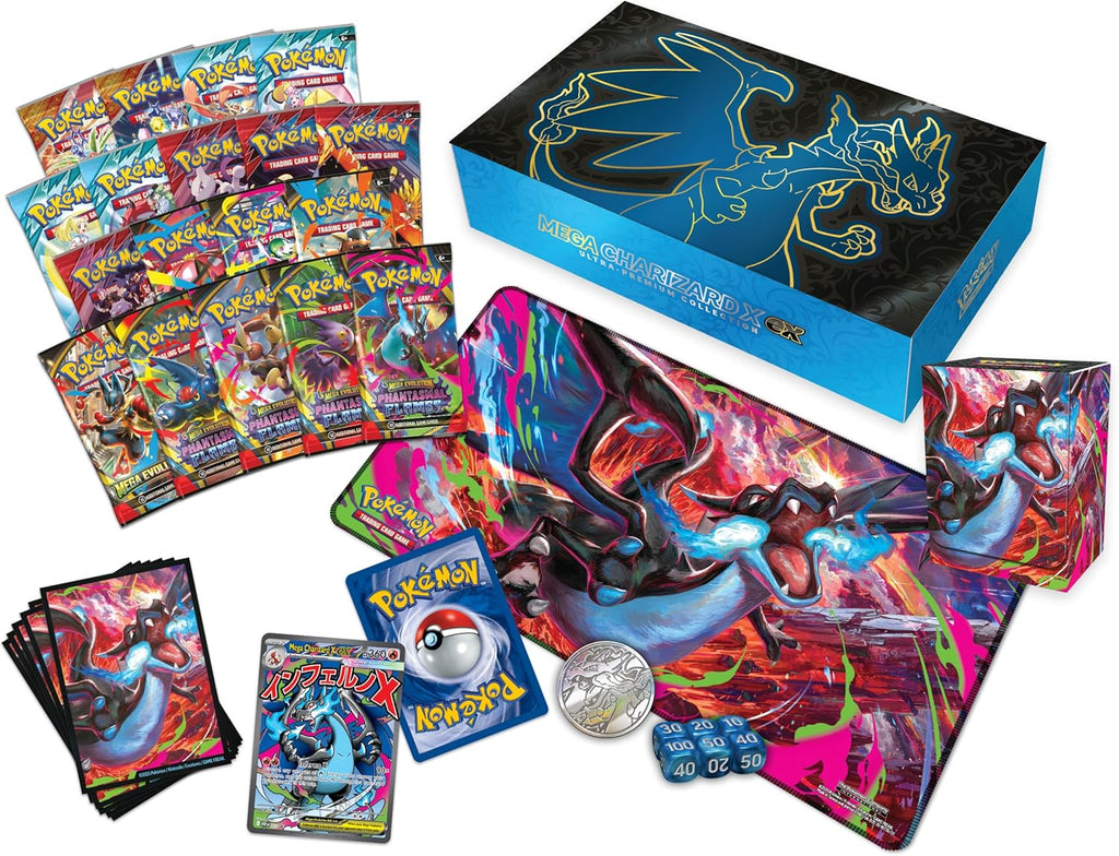 Pokemon Tcg Mega Charizard X Ex Ultra Premium Collection Ing Inglés