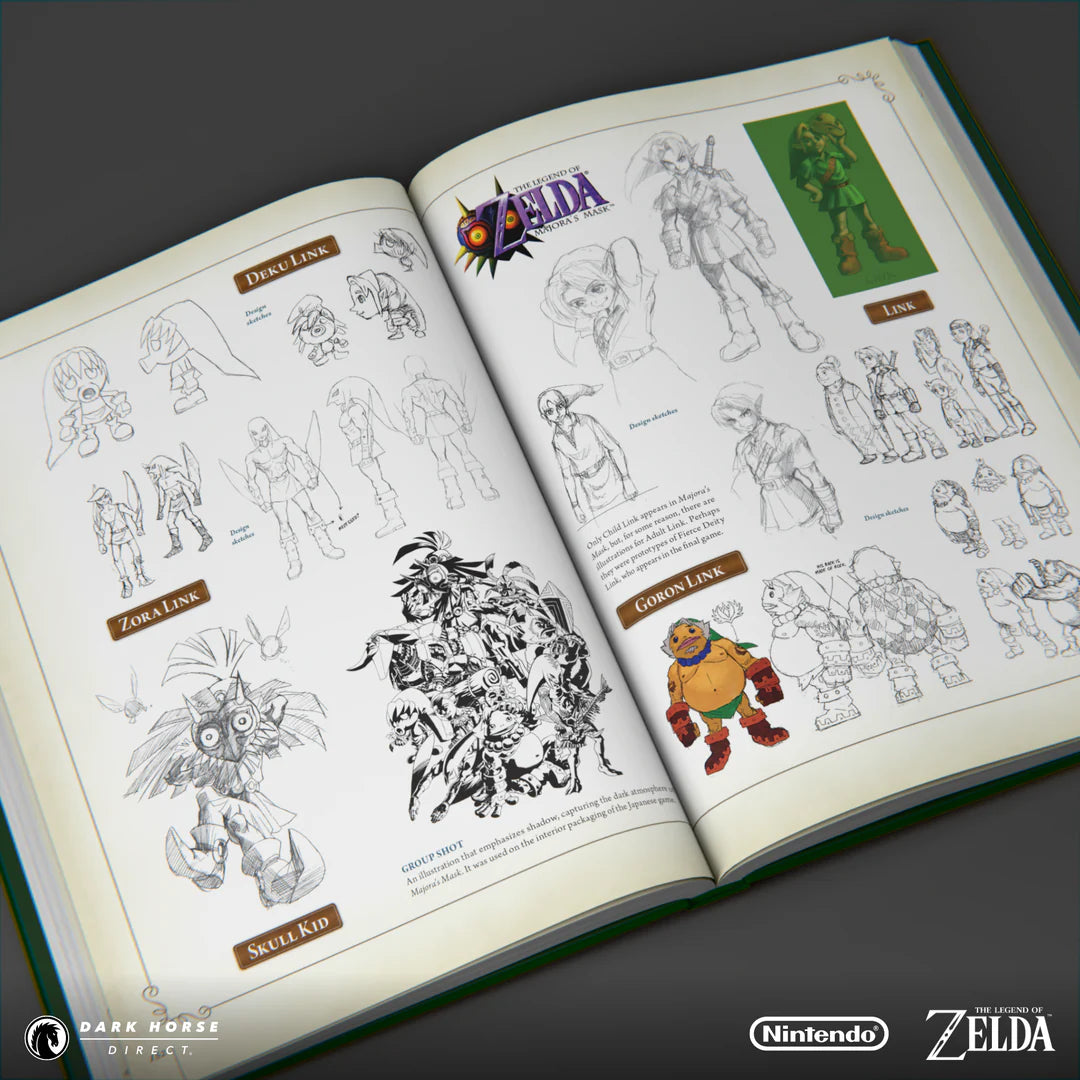Libro Pasta Dura - The Legend Of Zelda: Hyrule Historia en Inglés