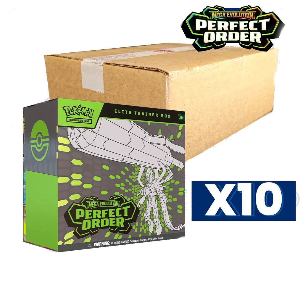 Pokemon TCG - Perfect Order Elite Trainer Box CASE (10 ETB) Sellado