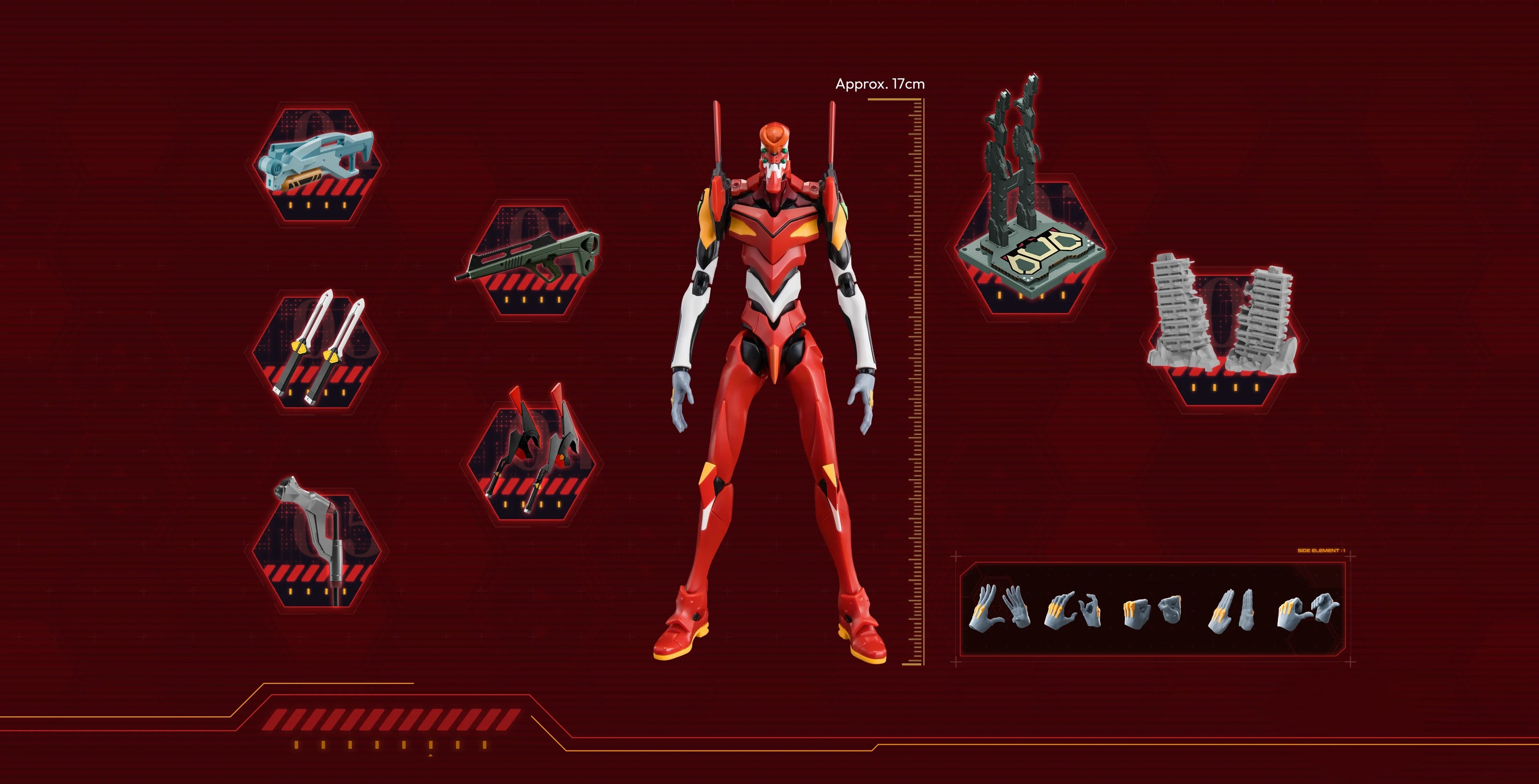 Figura Blokees Legend Edition: Evangelion - Eva Unit 02 #73512